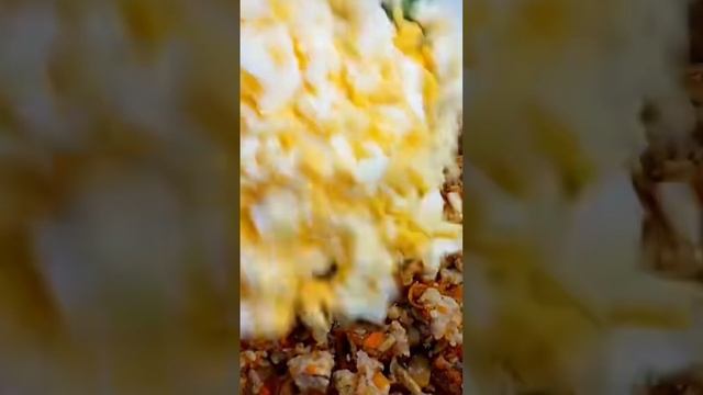 Удивительная начинка для блинчиков . Мясная начинка с грибами .