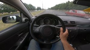 2007 Mazda 3 1.6L POV Test Drive