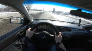 2006 Mitsubishi Lancer 1.6L (98HP) POV TEST DRIVE