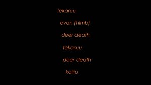tekaruu, evan (hlmb), deer death, kaiiiu - my personal mix