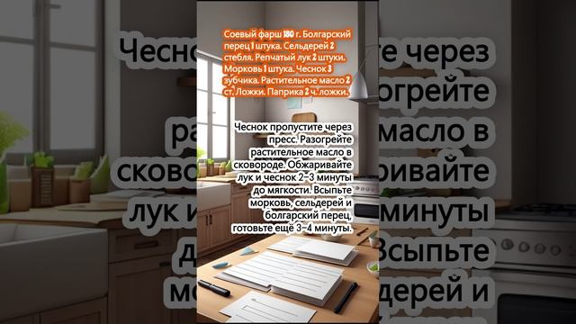 Соевый фарш с фасолью в мексиканском стиле