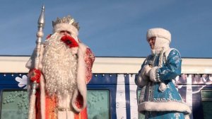 В Амурской области побывал Поезд Деда Мороза