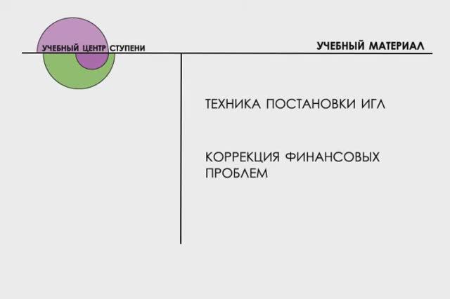 Коррекция финансового вопроса (постановка Триначального рецепта) Су Джок