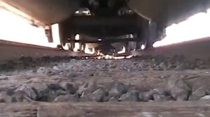 Train runs over my camera
