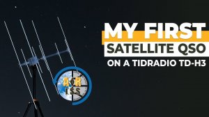 My First Satellite Contacts And More, On TIDRADIO TD-H3 / ARISS