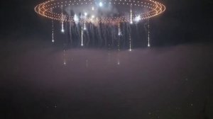 в Китае устроили красивейшее шоу с 1000 ми дронов