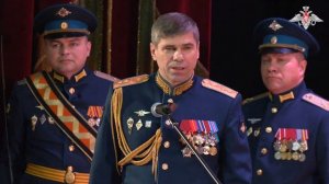 Вручение боевых знамен пяти полкам 104-й десантно-штурмовой дивизии в Ульяновске