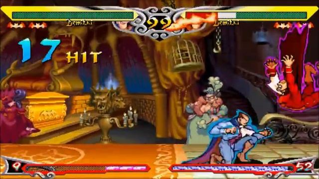 Demitri Combos Darkstalkers 3 смотреть онлайн