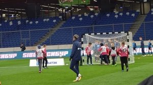 Самая необычная тренировка сборной России в октябре 2024 г