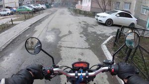 Мопед JT50 по дворам