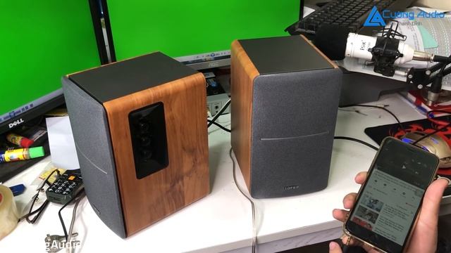 Đập Hộp Hướng Dẫn Và Test Loa Kiểm Âm 2.0 Edifier R1200TII Âm Căng Đét смотреть онлайн