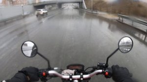 Мопед JT50 а дождь идет