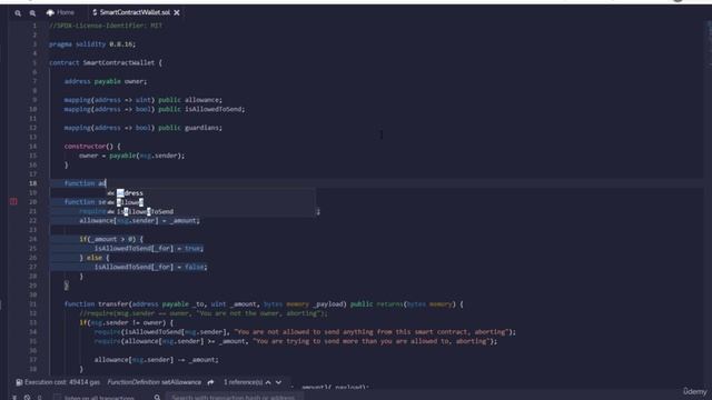 4018 The Smart Contract Wallet Implementation