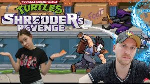 Teenage Mutant Ninja Turtles: Shredder’s Revenge/прохождение с дочкой/4 часть