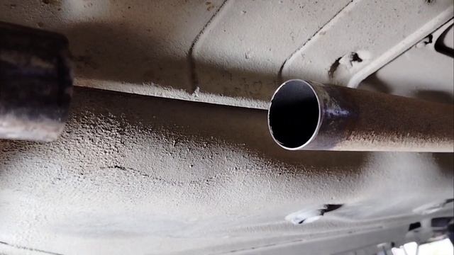 Лада Гранта замена гофры-компенсатора выхлопной системы! смотреть онлайн