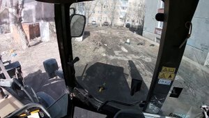 Подробно про работу на Экскаваторе погрузчике