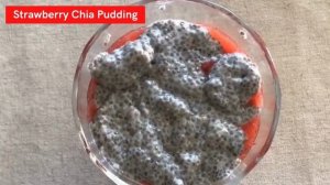 Healthy Chia Puddings. Fresh fruits chia seed puddings. Healthy Breakfast. Healthy Dessert option.