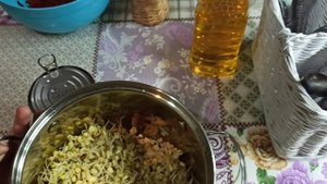 МАШ витаминный салат #салат #маш #микрозелень