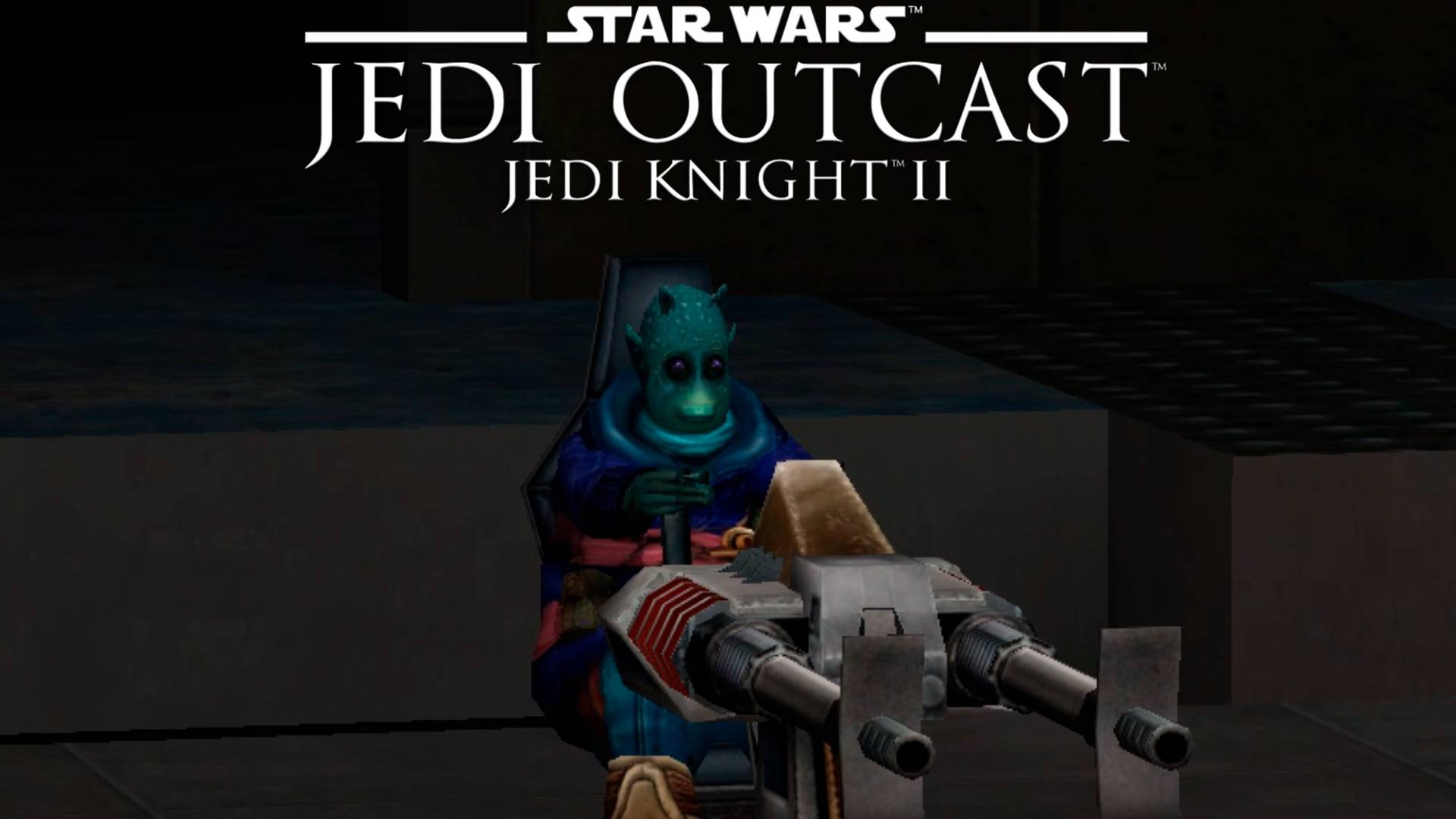 ПОБЕГ ОТ ИНОПЛАНЕТЯН!  Star Wars Jedi Knight II - Jedi Outcast 8