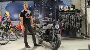 Harley-Davidson на минималках... Regulmoto V-Bob 250