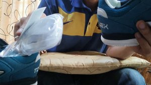 Joma Top Flex Rebound Hijau/Biru