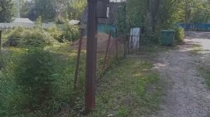 Забор из профлиста.
