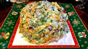 Салат с Куриными Сердечками - уж Очень он Вкусный. Готовлю на Праздничный и Новогодний стол 2025