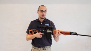 TEAM ASG - Dragunov SVD - Real Wood AEG.