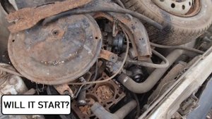 Starting the cheapest russian car after 15 years. VAZ 1111 2 cylinders 750cc. Заведется ли Ока?