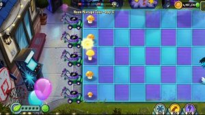 Растения против зомби 2 : уровень 17 (Neon Mixtape Tour)