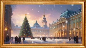 Новогоднее сияние Петербурга (заставка frame)