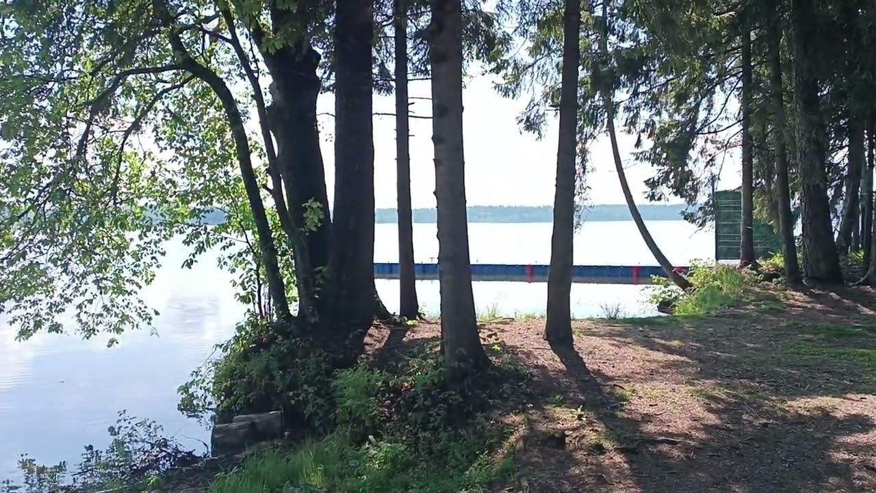 Озеро валдай за монастырём
