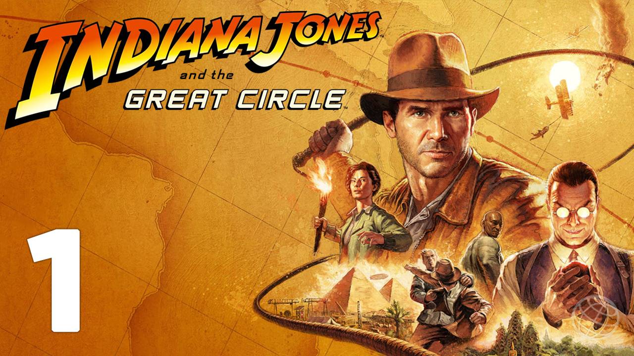 Indiana Jones and The Great Circle прохождение на русском без комментариев - часть 1