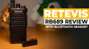 RETEVIS RB689 Bluetooth Business Radio Review