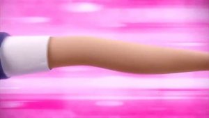 Трансформация Маринет в костюме официантки