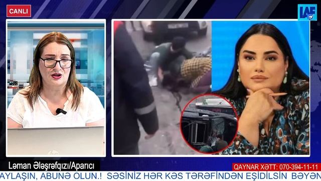 ŞOK:Ağadadaş Ağayev Adam BALTALADI - LAF TV