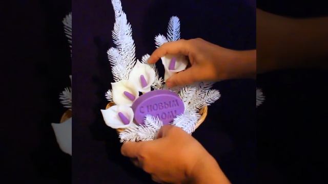 🎄  НОВОГОДНИЙ БУКЕТ ❄❄❄ Подарок из мыла