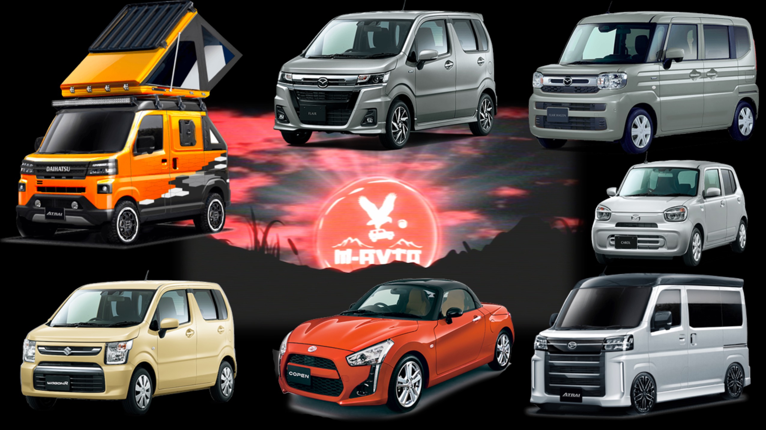 ❗️ВСЕ КЕЙ-КАРЫ С АУКЦИОНОВ ЯПОНИИ В ОДНОМ ВИДЕО 💣 #аукционыяпонии #автоподзаказизяпонии #jdmcars