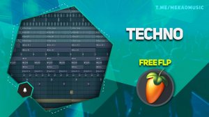 Трек в стиле Techno в FL Studio 24 (+FREE FLP/Бесплатный FLP) #freeflp #flstudio #techno