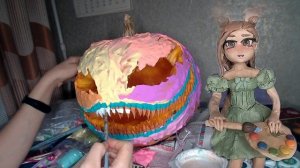 #halloween #Halloween2024 #plasticine #art #artist