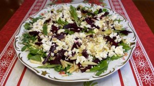 Салат из Свеклы с Необычной Заправкой как в Ресторане, Очень Вкусный и Полезный Рецепт за 5 минут.