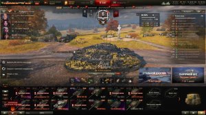 МИР ТАНКОВ ПТ-САУ FV205b Alligator идем за второй отметкой