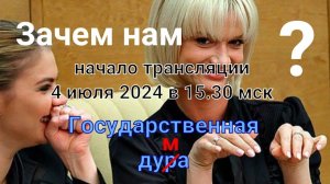 Зачем нам Государственная Дума?