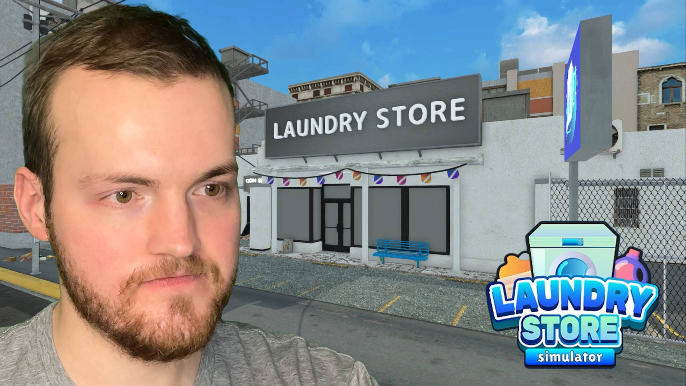 Симулятор прачечной | Laundry Store Simulator. 1 часть