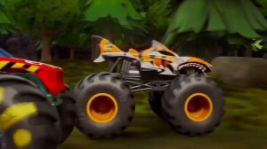 Hot Wheels: LET'S GO VERTICAL! 🎶 | But It's Hot Wheels Monster Trucks!