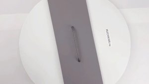 Ручка-скоба 160 мм для мебели тёмно-серая. Производство: Италия.