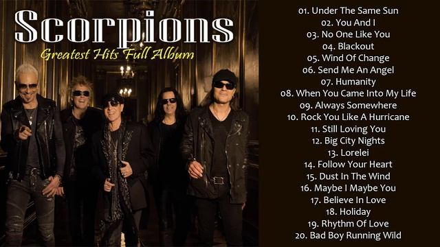 Scorpions Best Songs Collection | Scorpions Greatest Hits Full Album 2021