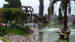 Мир цветов в Миракл Гарден!Потрясающий цветочный парк!