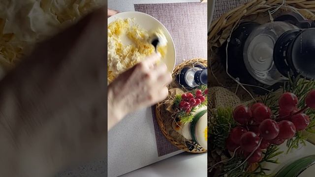 Вкусные рулетики из ветчины. Отличная идея жля закуски на праздничный стол. #рецепты #новыйгод