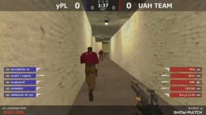 Шоу-Матч по CS 1.6 [UAH-TEAM -vs- yPL] 1map @kn1feTV